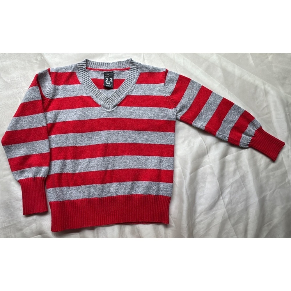 ZARA Kids Sweater‎ Baby Boy Toddler Striped 2-3 years